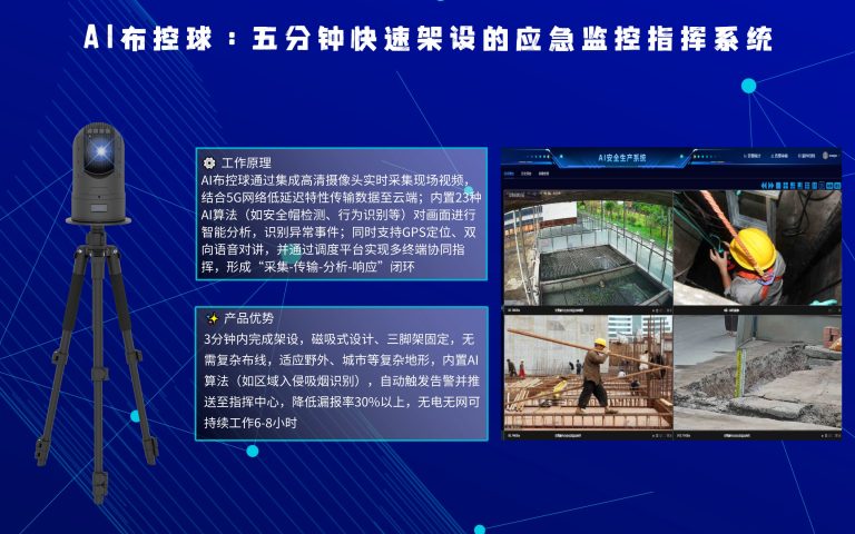 83.5G布控球：五分钟快速架设的应急监控指挥系统6.26网易号7