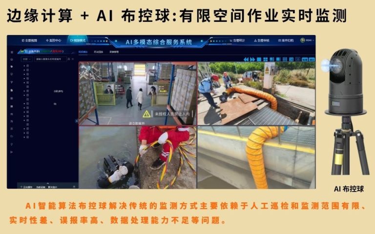 55）边缘计算 + AI 布控球：有限空间作业实时监测6.1网易号10